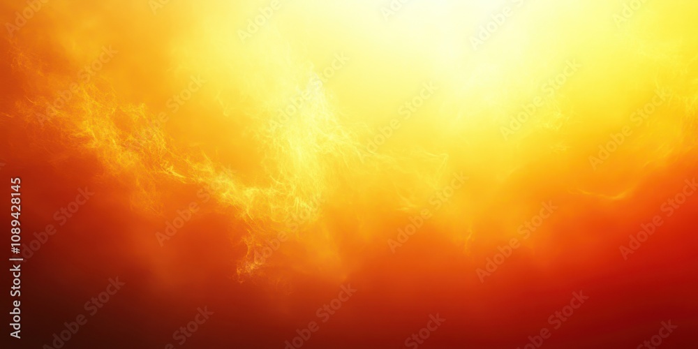 Abstract Orange Yellow Cloud Formation Background Abstract Orange Yellow Cloud Formation Background