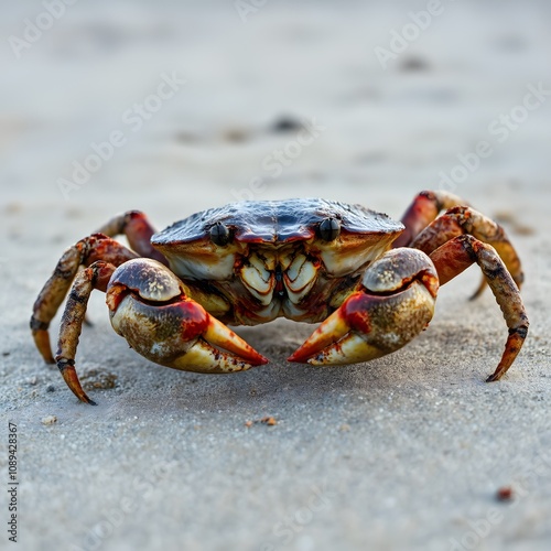 crab on the beach