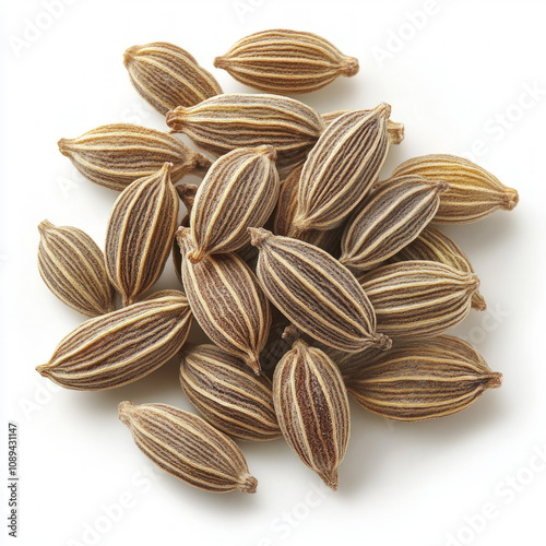 Cumin Seeds Isolated