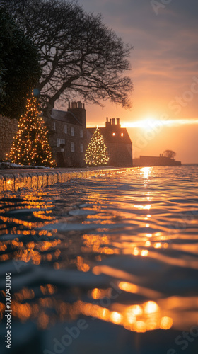 elegant winter pool party a...