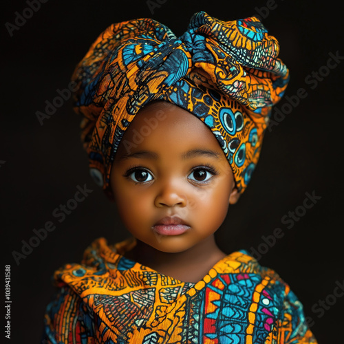 Ethnic Baby Isolated