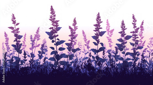 Minimalistic Lavender Backg...