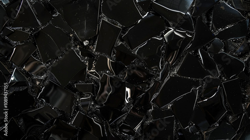 Black Glass Texture