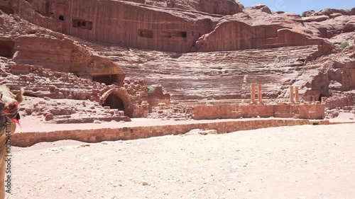 Petra, the legendary city carved into the rock in Jordan in 2024 with tourist 
