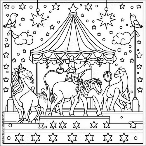A friendly circus with perf...