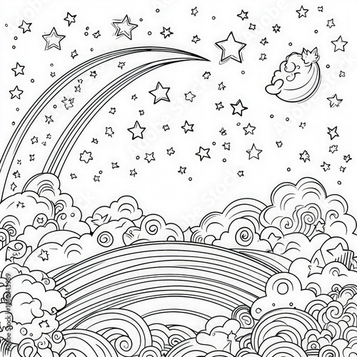 An imaginative dreamscape w...