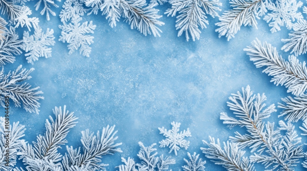Ice blue frozen winter background, top view. Ice blue frozen winter background, top view.