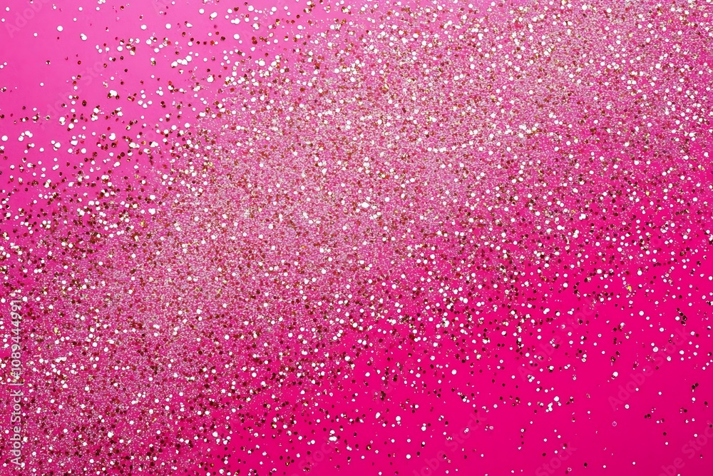 Bright pink background with faint shimmering dots Bright pink background with faint shimmering dots