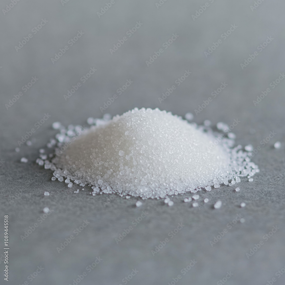 Granulated Sugar Isolated Granulated Sugar Isolated