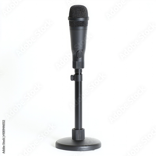 Microphone Stand Isolated