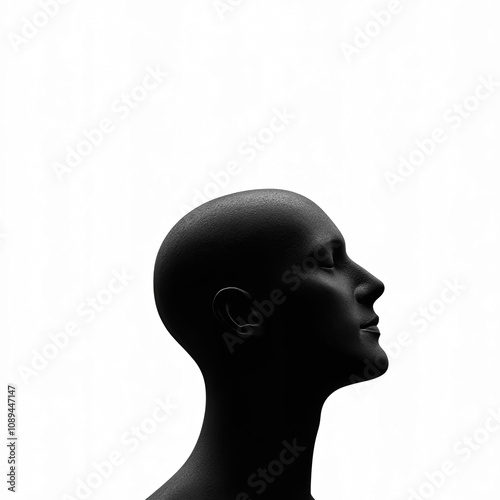 Silhouette Of Headshot, Ill...