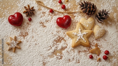 christmas cookies with cinnamon