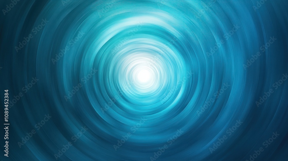 Abstract Blue Swirling Vortex Light Tunnel Abstract Blue Swirling Vortex Light Tunnel