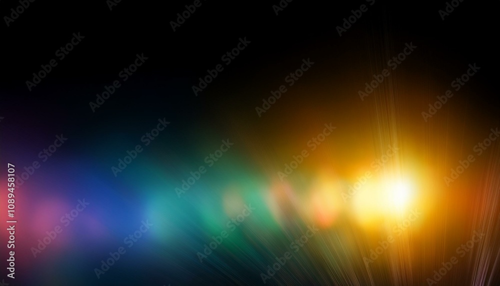 blur rainbow light leaks on black background flare outdoors lighting blur rainbow light leaks on black background flare outdoors lighting