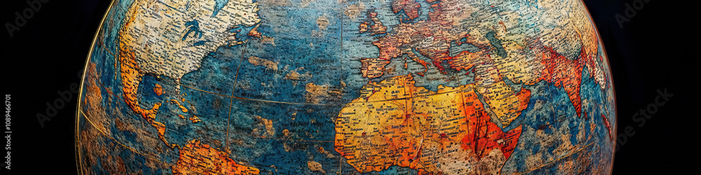 A globe, its surface covered in unmarked latitude and longitude lines, presents a challenge for any mapmaker. A globe, its surface covered in unmarked latitude and longitude lines, presents a challenge for any mapmaker.