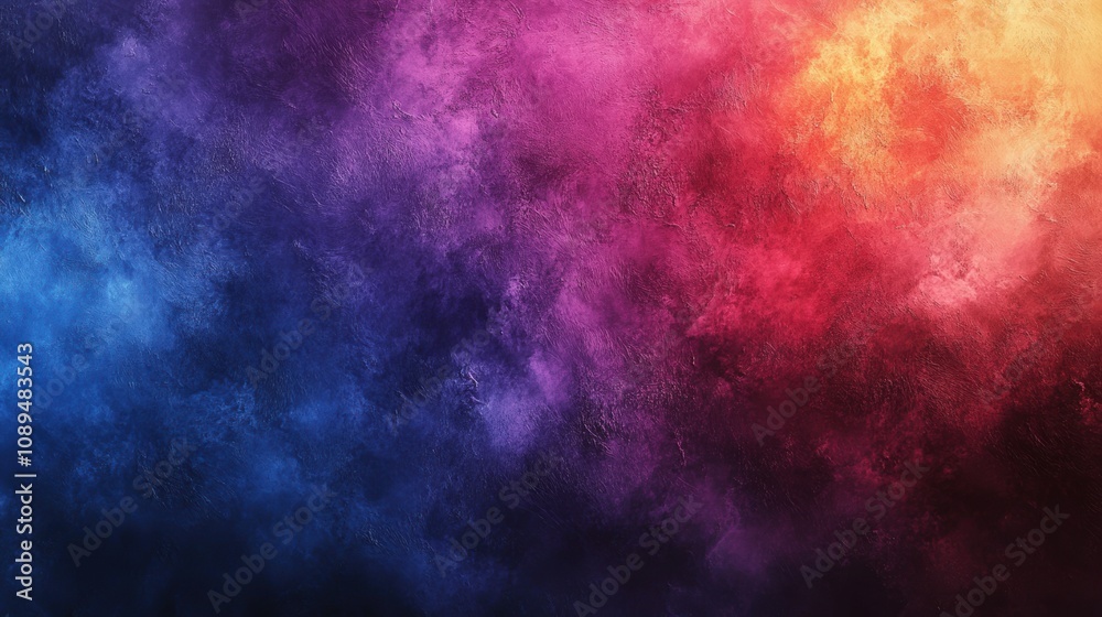 Cosmic sunset glow with rich magenta and indigo cloud formations with copy space Cosmic sunset glow with rich magenta and indigo cloud formations with copy space