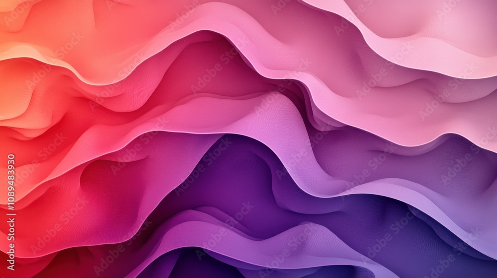 Pink and magenta layered wave textures in a vibrant abstract pattern with copy space Pink and magenta layered wave textures in a vibrant abstract pattern with copy space