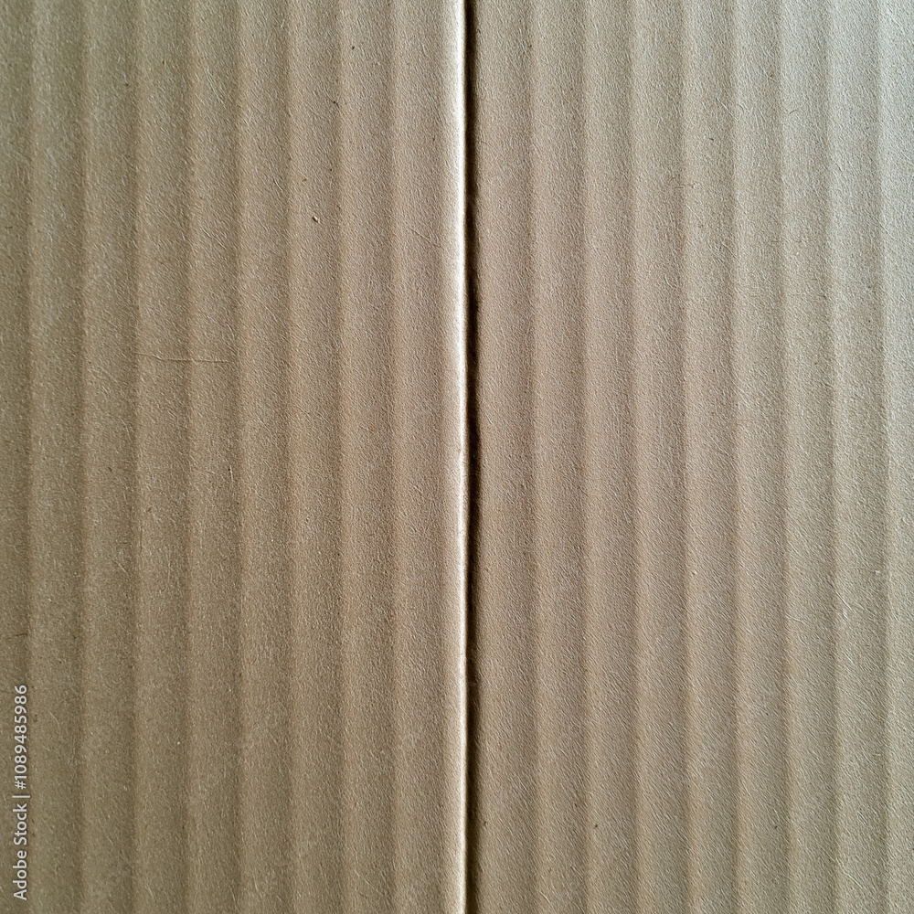 Fototapeta premium Crumpled Cardboard Texture