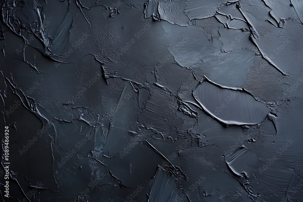 Obraz premium Abstract dark grey background with smooth minimalist textures