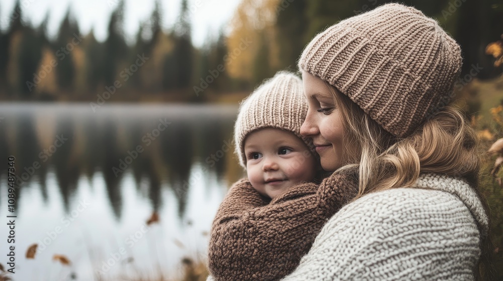 Serene Finnish Maternity and Family Moments in Cozy Knits by the Lakeside Serene Finnish Maternity and Family Moments in Cozy Knits by the Lakeside