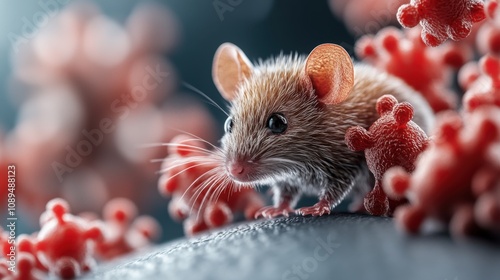 Rodent with Hantavirus in a Laboratory Setting