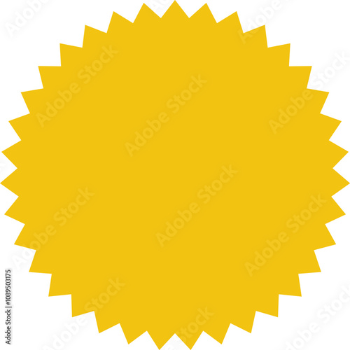 Red shopping labels collection. Sale or discount sticker. Starburst Yellow sticker set. Special offer price tag. Supermarket promotional badge. Promo stickers with star edges. Vector .