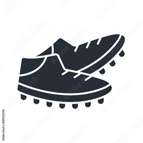 Cleat icon. vector.Editable stroke.linear style sign for use web design,logo.Symbol illustration.