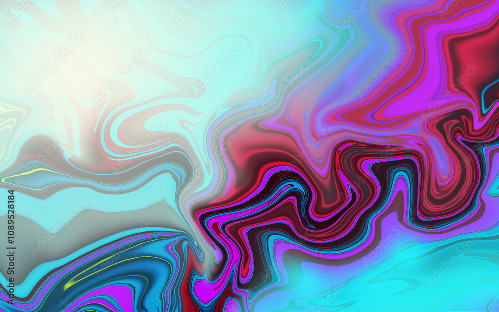 custom made wallpaper toronto digitaldigital artwork in abstract patterns with the unique shape in multicolor gradations