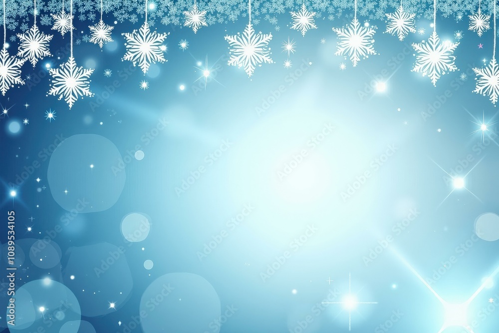 Enchanting Winter Wonderland Background with Snowflakes and Sparkles Perfect for Holiday Greetings and Celebrations Enchanting Winter Wonderland Background with Snowflakes and Sparkles Perfect for Holiday Greetings and Celebrations