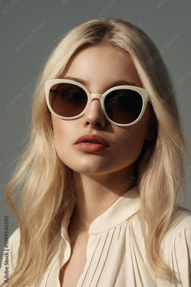 Beautiful woman in sunglasses. stylish beauty girl Beautiful woman in sunglasses. stylish beauty girl