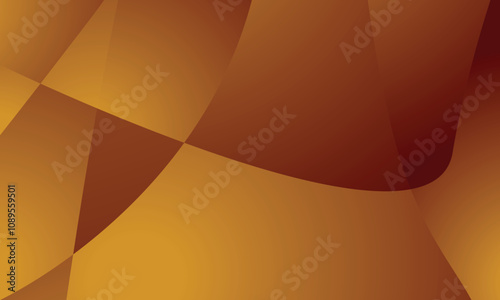 This image features an abstract design with a warm color palette, primarily shades of deep red, orange, and brown. The composition includes smooth, overlapping, curving shapes and gradients, creating 