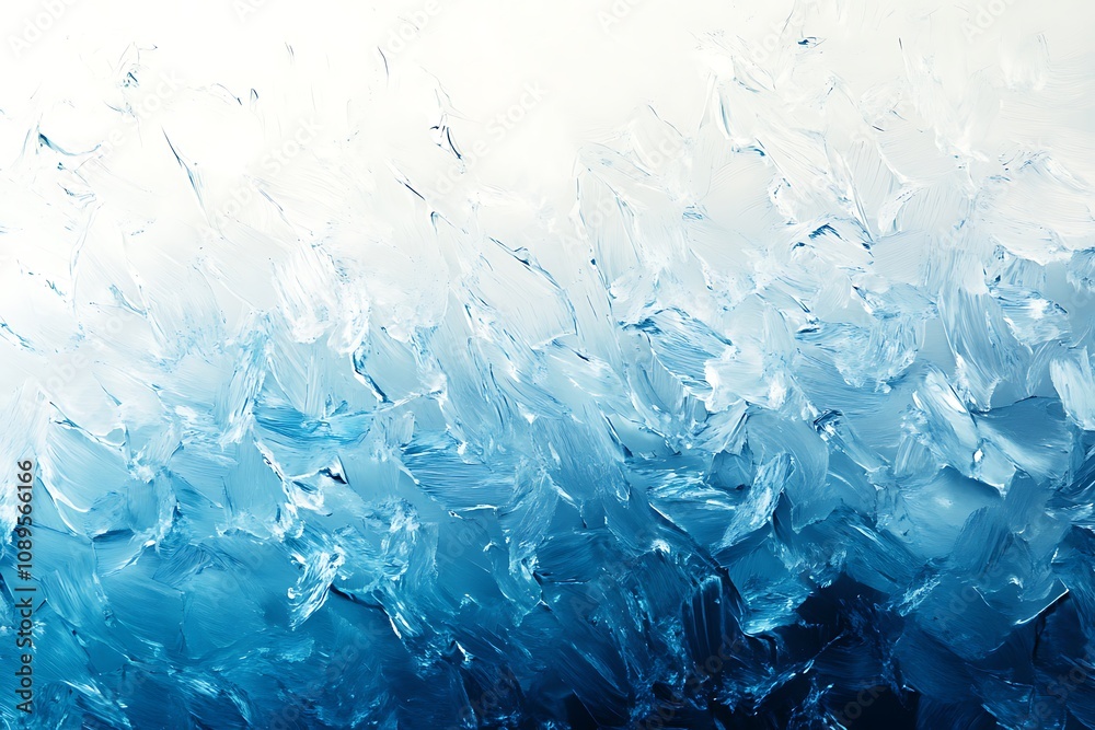 Abstract icy blue and white gradient background with subtle shine Abstract icy blue and white gradient background with subtle shine