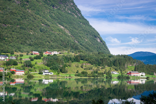 Byrkjelo is a town in the county of Sogn og Fjordane in the region Vestlandet, Norway.