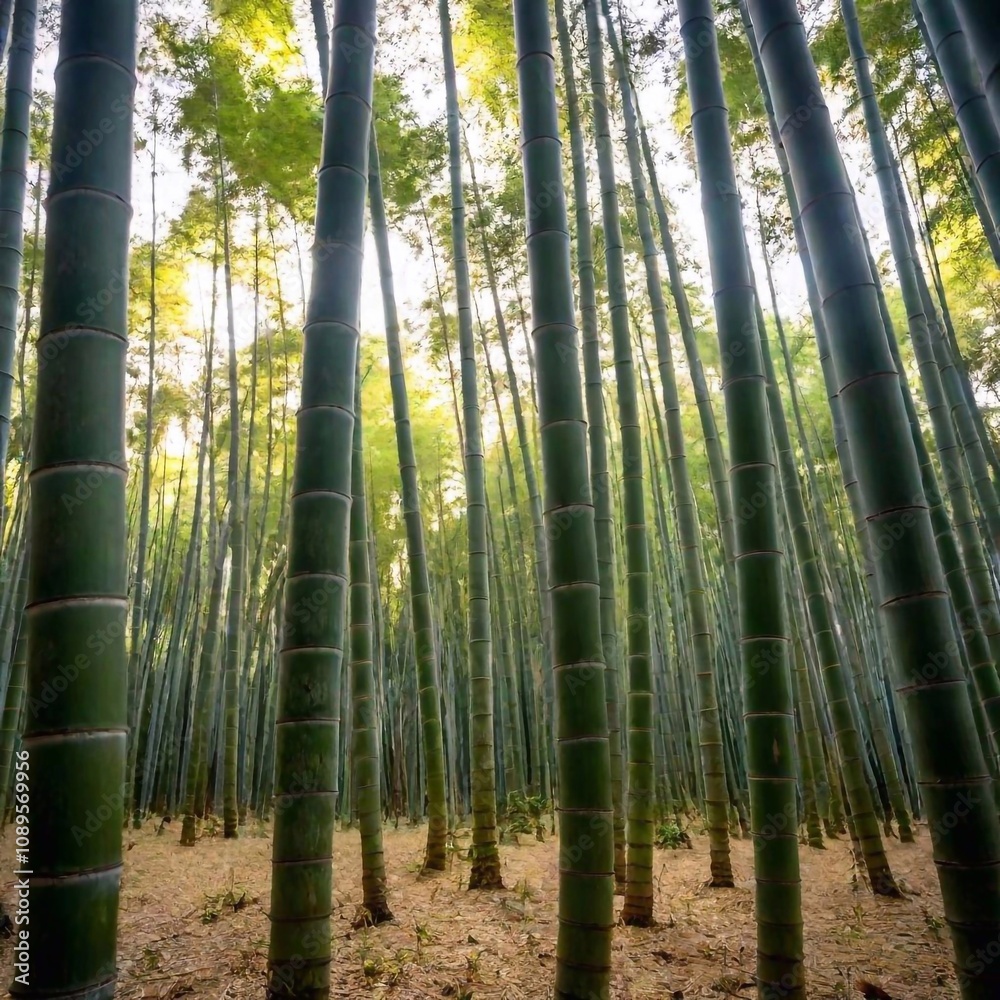 Fototapeta premium bamboo forest in japan
