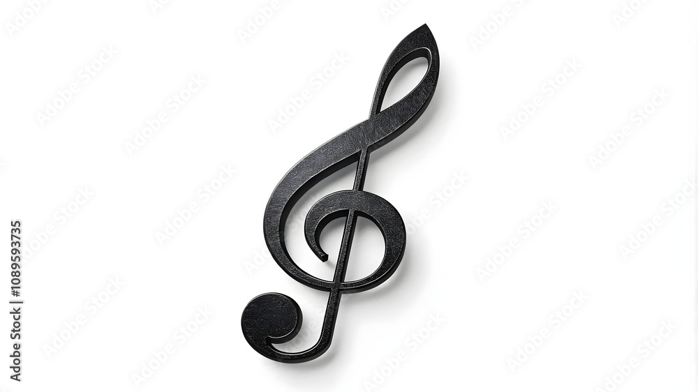 Black Music Note Isolated on White Background, Music Note Symbol Isolated
Black Music Note Isolated on White Background, Music Note Symbol Isolated