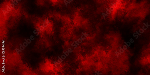 bloody red grunge texture scratched background, black background with billowing red smoke with stains, Red powder explosion cloud on black for any design and design related works.