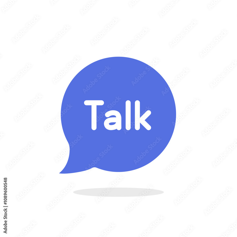 blue talk box for easy online messages blue talk box for easy online messages