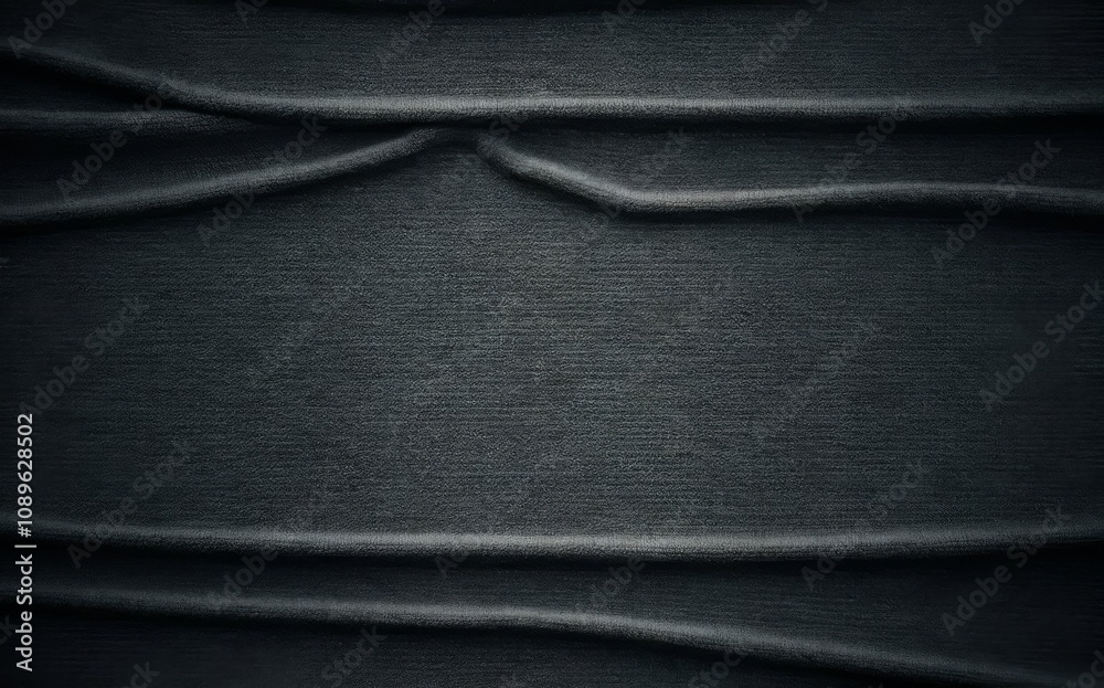 Fototapeta premium black color fabric texture background