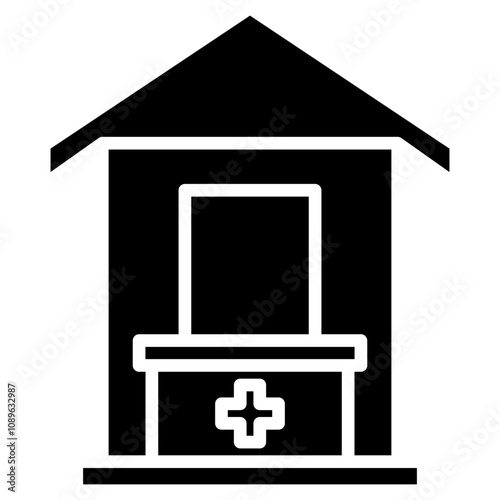 Pharmacy icon element for design
