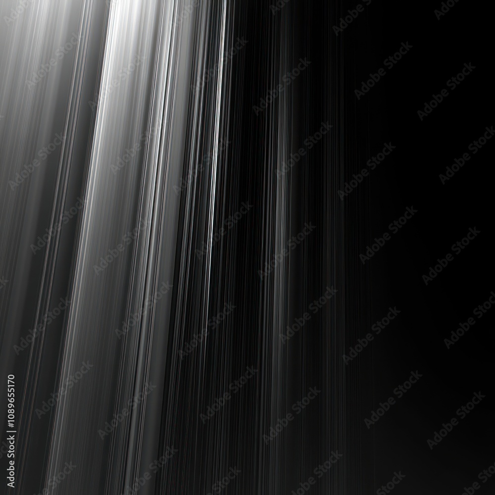 Fototapeta premium Abstract Light Streaks Against Dark Background