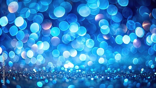 This stunning abstract blue bokeh backdrop features a soft focus effect, ideal for enhancing creative projects and design work. Infuse your designs with elegance and inspiration.