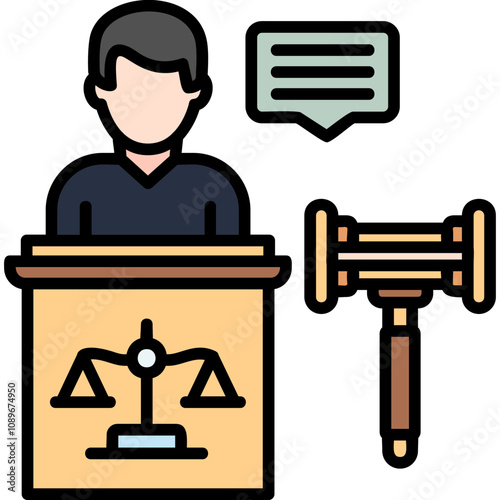 Prosecution icon