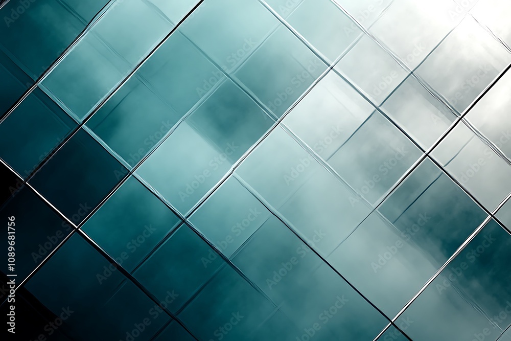 Subtle gradient of teal and gray with a digital grid effect Subtle gradient of teal and gray with a digital grid effect