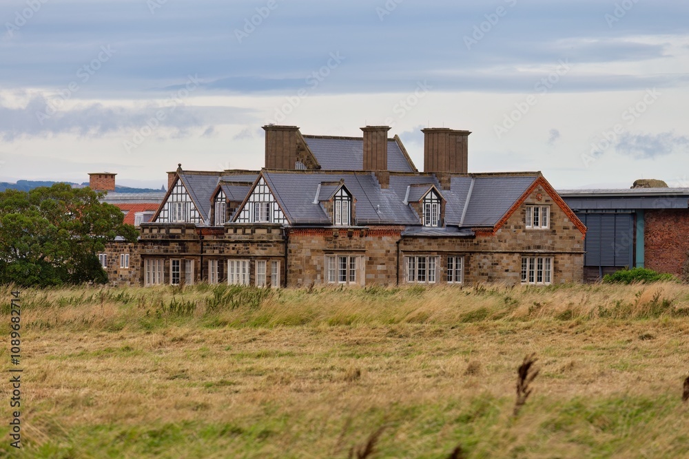 Fototapeta premium old house in Whitby - North Yorkshire - united kingdom
