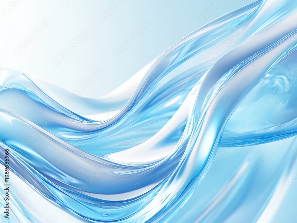 Obraz premium Blue and White Background Close-Up