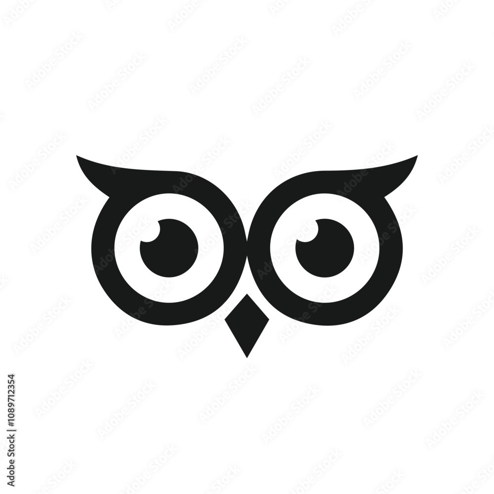 Obraz premium Owl Logo Design Vector File