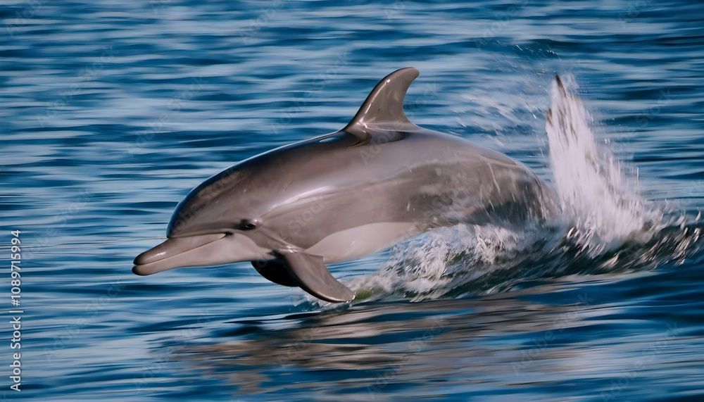 Fototapeta premium dolphin in the water