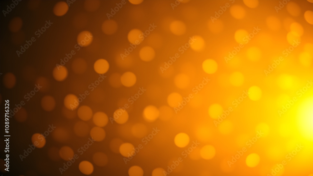 Fototapeta premium Gold background grainy gradient abstract dark light noise texture effect. Generative AI