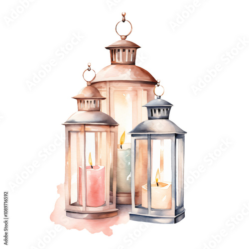 Copper Lamp Lights photo