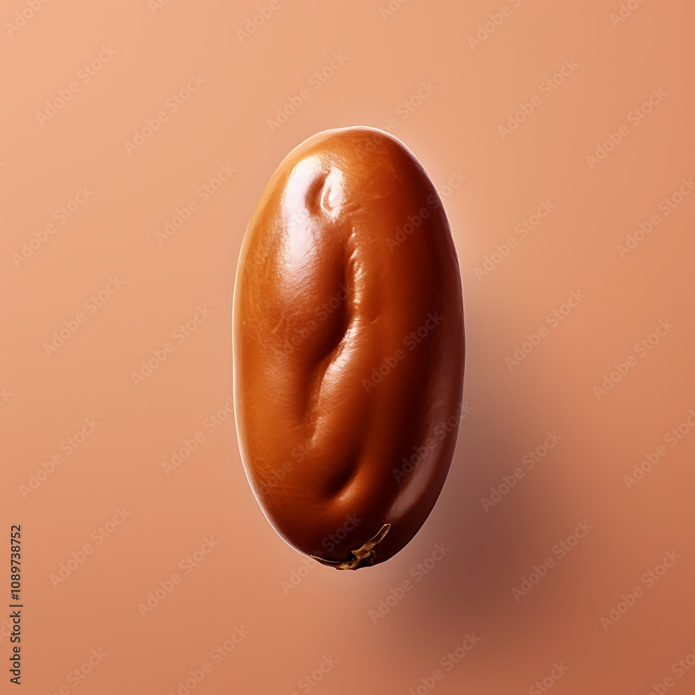 Obraz premium Bean Isolated Against a Plain Background 